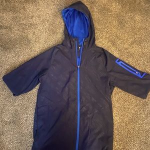 Blue athletic jacket